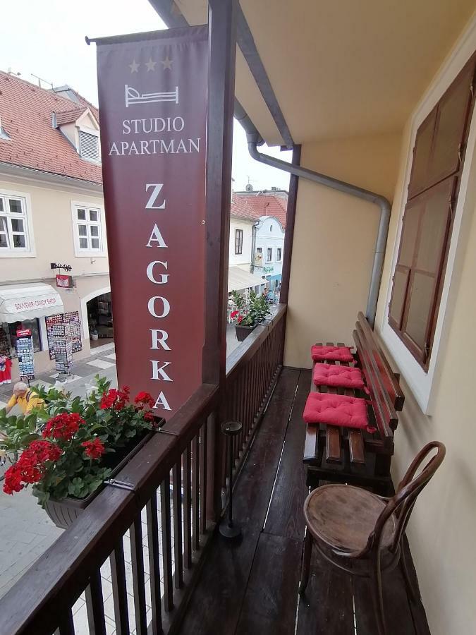 Studio Apartment Zagorka Tkalciceva Street 萨格勒布 外观 照片